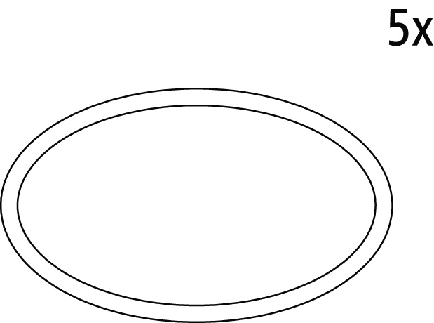 Kermi Set O-Ring für Geruchsverschluss LINE Board 2534286