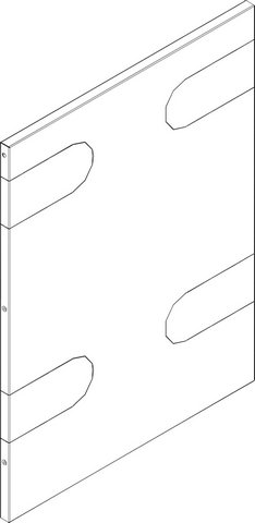 Bosch / Buderus Seitenteil 8738206779