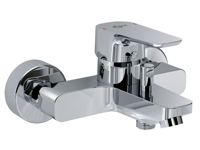 Ideal Standard Ceraplan III Badearmatur Aufputz Ausladung 164-169mm, chrom B0718AA