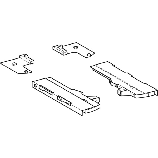 Geberit Druckschnapper für Xeno2 Waschtisch-Unterschrank Breite WT 140 / 160cm 595485000