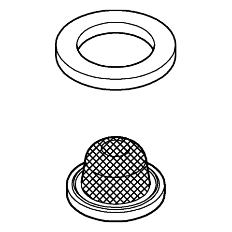 Grohe Sieb für Rainshower SmartConnect Kopfbrausen 48516000