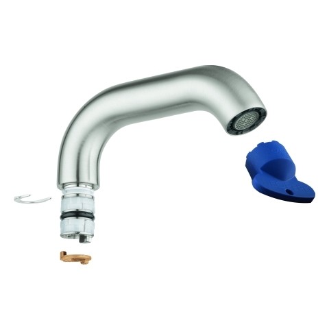 Grohe Rohrauslauf für Essence Einhand-Waschtischbatterie M-size supersteel 13373DC0