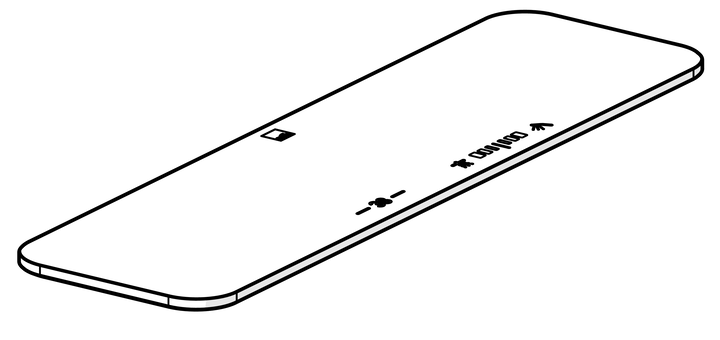 Hansa Deckplatte Weiss 59914606