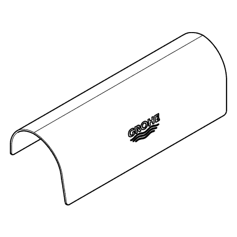 Grohe Abdeckelement für Küchenspülen edelstahl 42595SD0