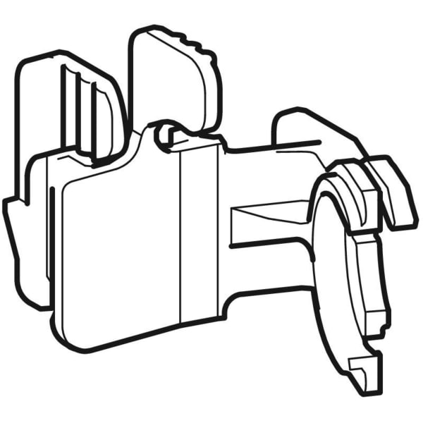 Geberit Befestigungs-Clip für Füllventil für Typ 380 Sigma UP-Spülkasten 12cm (UP300) 240.923.00.1