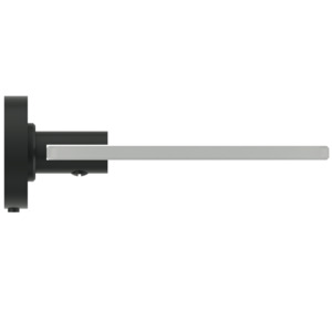 Ideal Standard Glasablage IOM 520mm satiniertem Glas, schwarze satinierte Halterung A9124XG