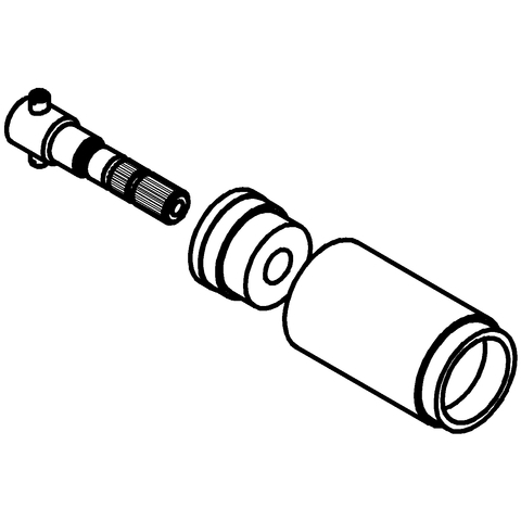 Eichelberg Verlängerungs-Set 40mm für Unterputz-Ventile chrom 44027226