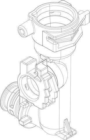 Bosch Anschlussstück (Außdehnungsgefäß) 87186489730