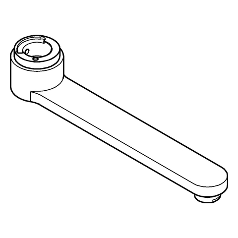 Grohe Auslauf chrom für Elektronische Armaturen 42423000