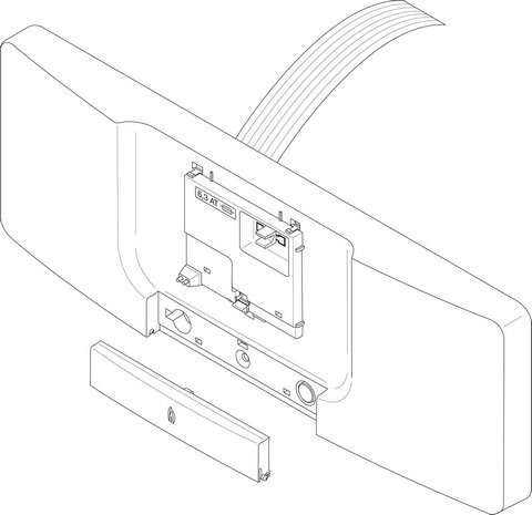 Bosch / Buderus Bedientableau BX25 S02 8732900424