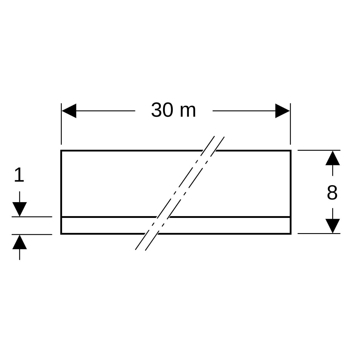 Geberit Duofix Trennstreifen 111.889.00.1