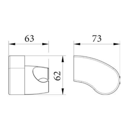 Avenarius Brause-Wandhalter 9006974010