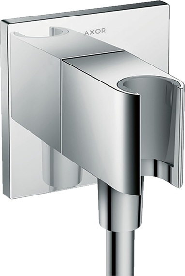 Hansgrohe Schlauchanschluss Fixfit Porter Square Axor DN15 mit Rückflussverhinderer chrom 36734000