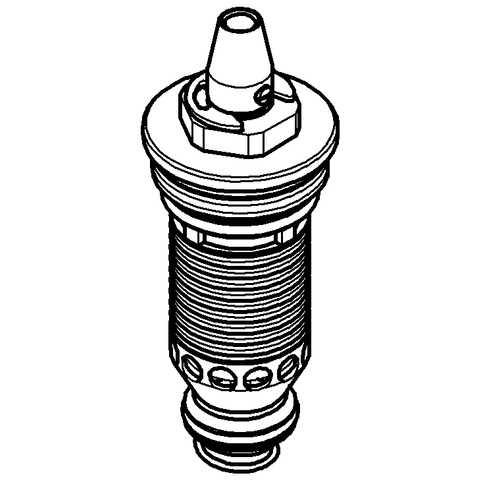 Grohe Thermoelement Grohmix Bimetall vor Baujahr '81 3/4" 47019000