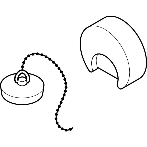 Geberit Betätigungsrosette mit Ventilstopfen 216.983.00.1