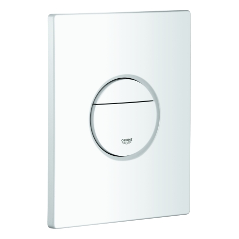 Grohe Abdeckplatte alpinweiß, mit Drucktaste 42375SH0