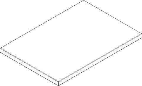 Bosch / Buderus Abdeckung oben mitte 8738206783