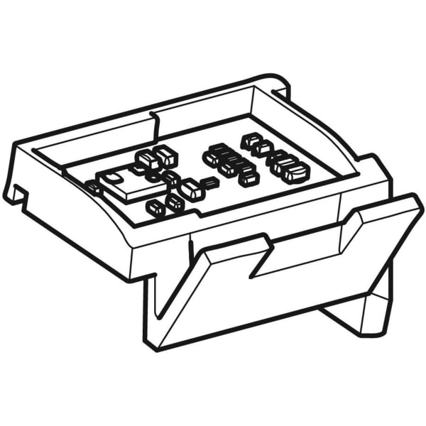 Geberit Bedienfeld für ONE Spiegelschrank 244.978.00.1