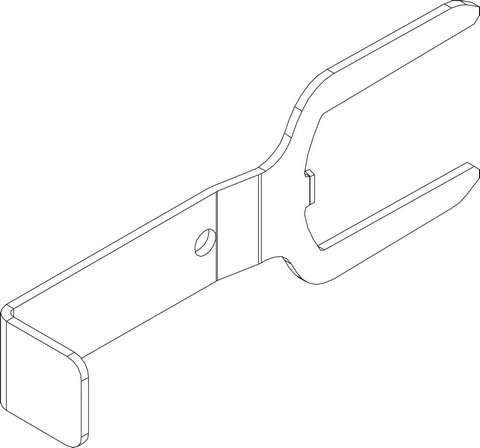 Bosch / Buderus Klammer für GBH172, für Hydraulikblock 87161064380