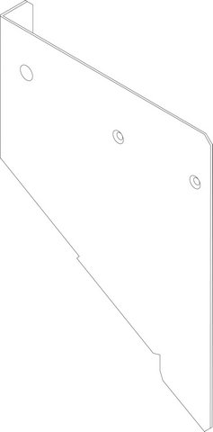 Bosch / Buderus Halteblech Trafo CLA-1 8738804948