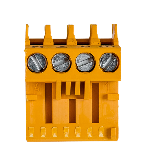 Wolf Gegenstecker gelb 4-polig Rast5 für TopOne 279407499