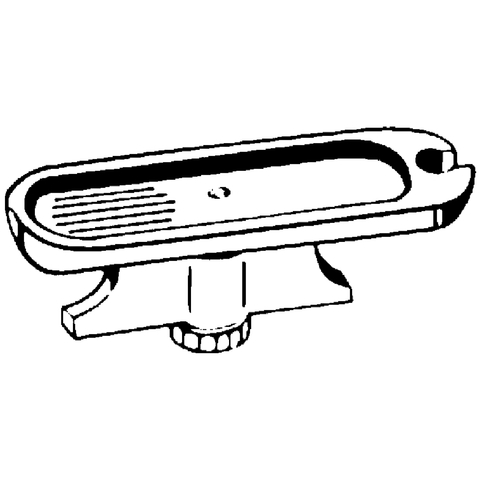 Grohe Seifenschale für Europlus/Eurowing Brausebatterie weiß 46118L00