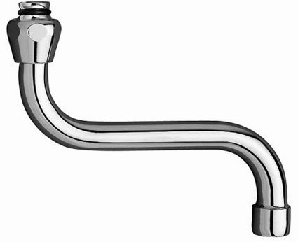 Neoperl Industrie S-Auslauf mit Strahlregler, verchromt, 3/4" 150mm 17715146