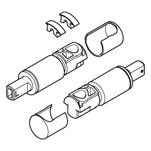 Grohe Stossdämpfer für WC Sitz und Deckel Essence 49119000