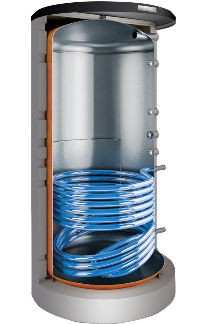Bosch Pufferspeicher STORA BS 1300-6 ER 1 B, 1233 L, silber, Solar-WT 7735501629