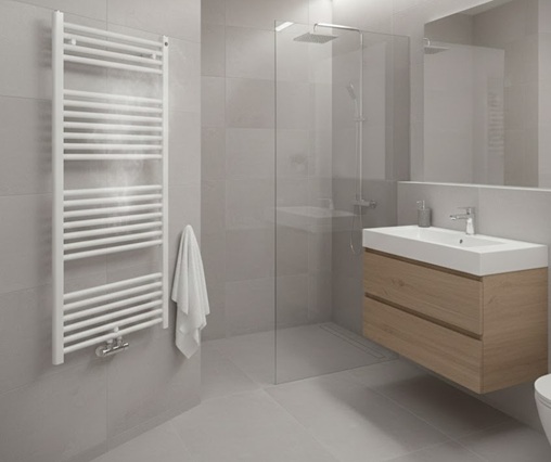 Zehnder Zeno 50 mm ZN-170-100-05 Badheizkörper H: 168,8 B: 100cm, weiß ZZ2003A0B100000