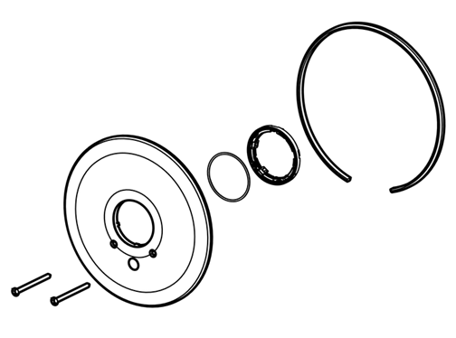 Hansa Rosette d 205mm chrom 59911967