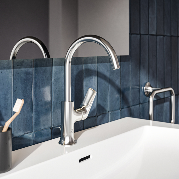 Ideal Standard Handtuchring La Dolce Vita 218 mm silber T5501GN