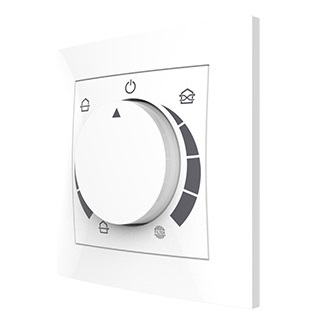 Kermi x-well Easy Drehregler für D11 mit Netzteil, max. 4 Ventilatoren Y3502011004K