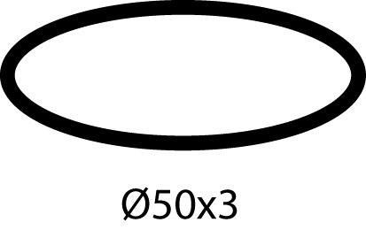 Ideal Standard O-Ring d: 48,9 X 2,62 A860755NU