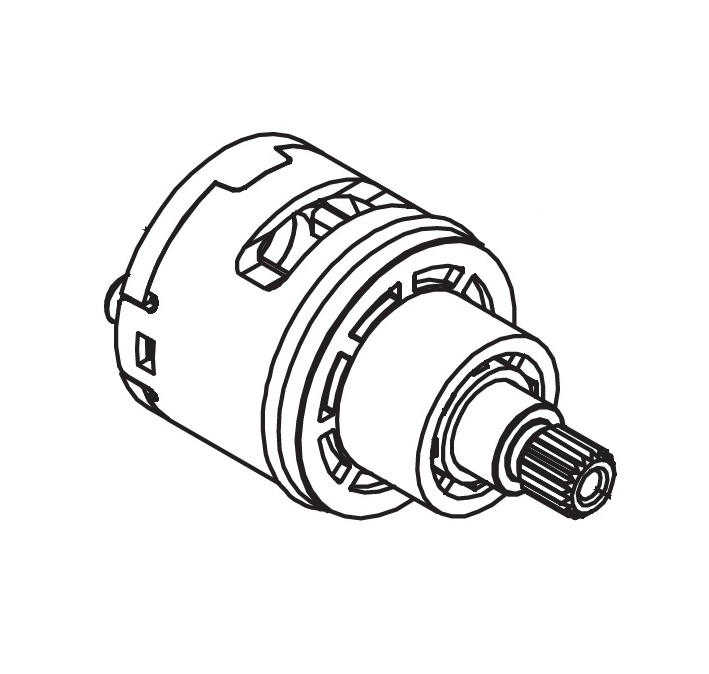 HSK Absperrventil, [ohne Griff] E98526-KT48