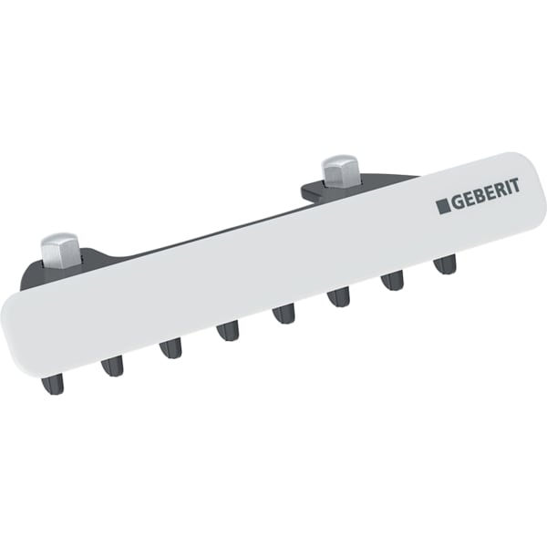 Geberit Ablaufdeckel mit Kammeinsatz Magnetbefestigung weiß 244.293.11.1