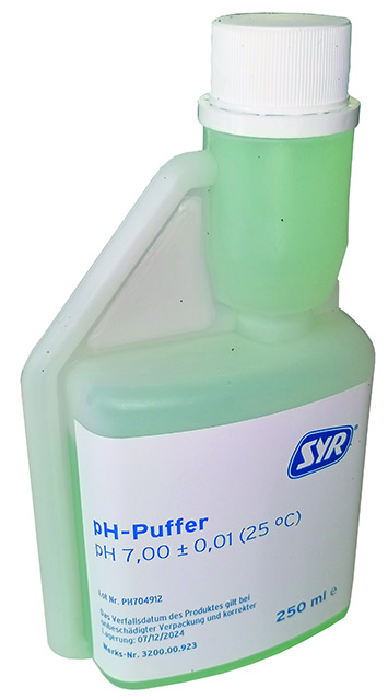 SYR Kalibrierlösung pH 7.00 zum pH-Wert Messgerät Flascheninhalt 250ml 3200.00.923