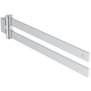 Ideal Standard doppelter Handtuchhalter Conca Cube 447mm chrom T5395AA