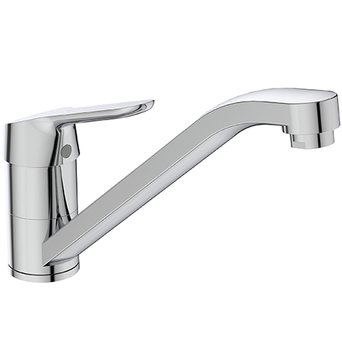 Ideal Standard Küchenarmatur Ceraflex, mit Rohrauslauf Ausladung 228 mm, chrom BC129AA