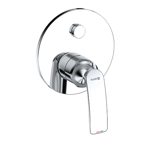 Kludi BALANCE UP-Wannenfüll-/Brause Einhandmischer Push Set mit Funktionseinheit, chrom 527630575