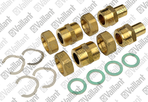 Vaillant Verschraubung DN = 20mm Solar Flexrohr 2 in 1 DN 20x15m