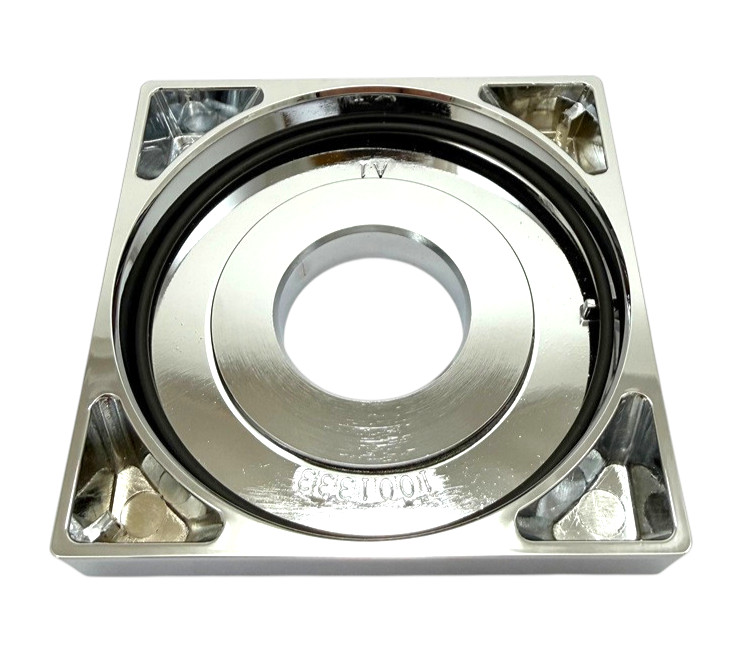 Hansa Rosette 75x75mm chrom 1003885V