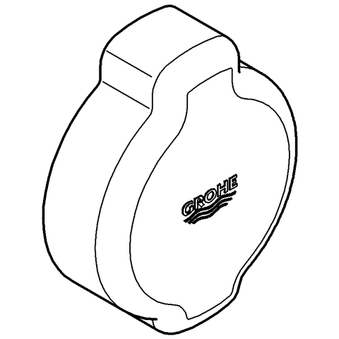 Grohe Entriegelungsgriff für Grohtherm 2000 Special 47764000