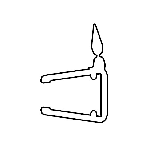 HSK Dichtung,-vertikal E57065-99