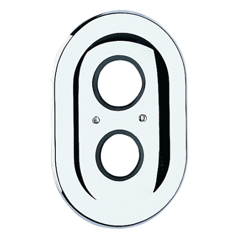 Grohe Rosette oval für Automatic 2000 /Sentosa alt 225x150 chrom 47188000
