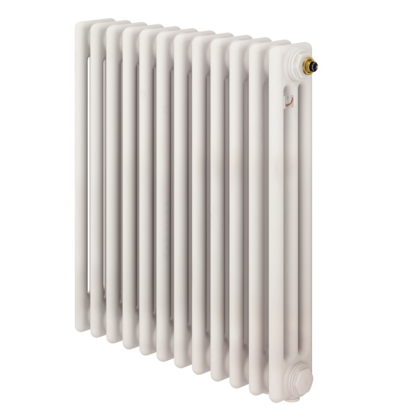 Zehnder Röhrenradiator Charleston Completto 6-Säuler H: 90 L: 211,6cm, Modell 6090-46, weiß ZC163646B1C1000