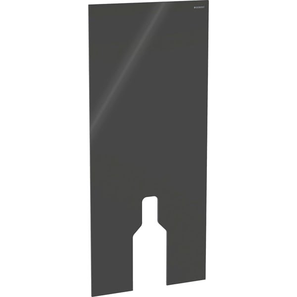 Geberit Frontverkleidung für Monolith für Stand-WC 114cm Glas schwarz 242.667.SJ.1