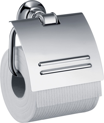 Hansgrohe Papierrollenhalter mit Deckel Axor Montreux chrom 42036000