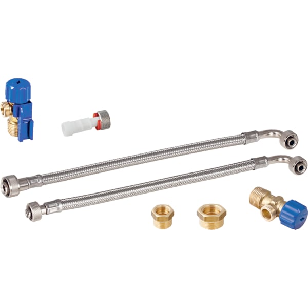 Geberit Wasseranschlussset hinten mittig zu Monolith Sanitärmodul, für WC 114cm 131.012.00.1