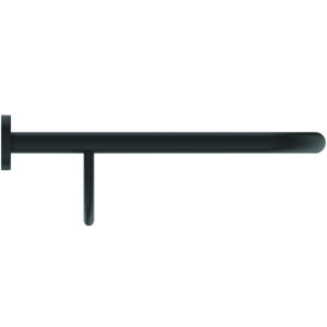 Ideal Standard Badetuchablage IOM 570mm schwarz satiniert A9106XG